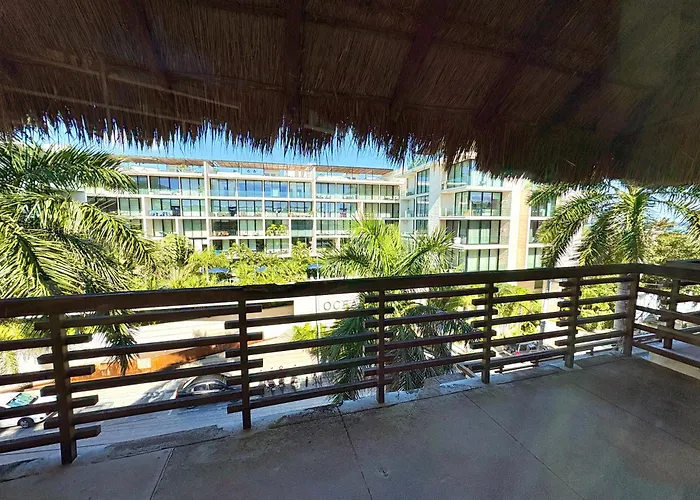 Apartamento Departamento En Aldea Thai Con Terraza, Vista Al Mar Y Alberca Privada, 8 Personas Playa del Carmen