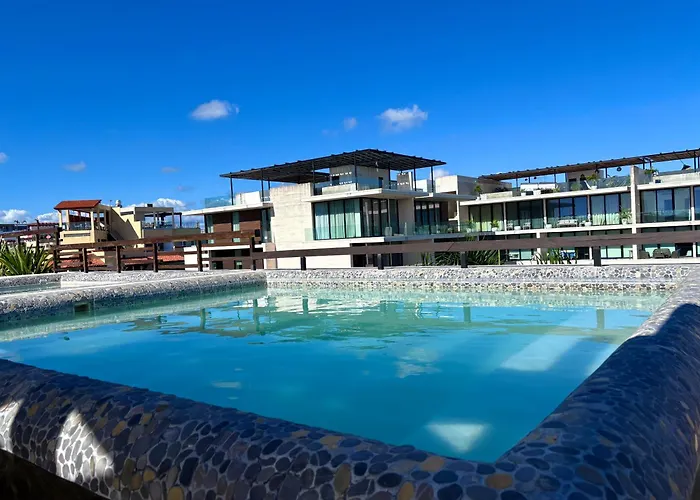 Departamento En Aldea Thai Con Terraza, Vista Al Mar Y Alberca Privada, 8 Personas Apartamento