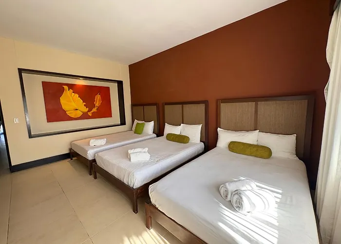 Departamento En Aldea Thai Con Terraza, Vista Al Mar Y Alberca Privada, 8 Personas Apartamento Playa del Carmen