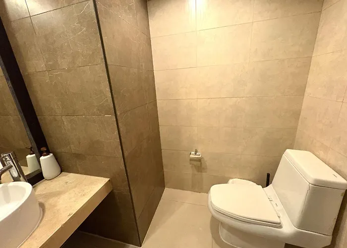 Apartamento Departamento En Aldea Thai Con Terraza, Vista Al Mar Y Alberca Privada, 8 Personas Playa del Carmen